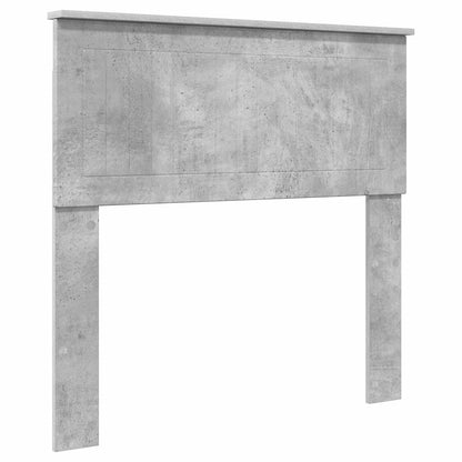 Struttura del letto con cassetto Grigio cemento 90 x 190 cm