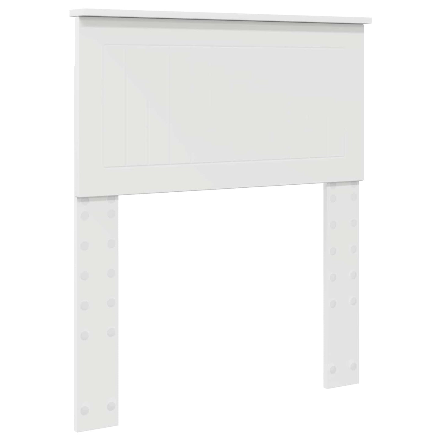 Struttura del letto Bianco 75 x 190 cm Legno Ingegnerizzato | homemem39