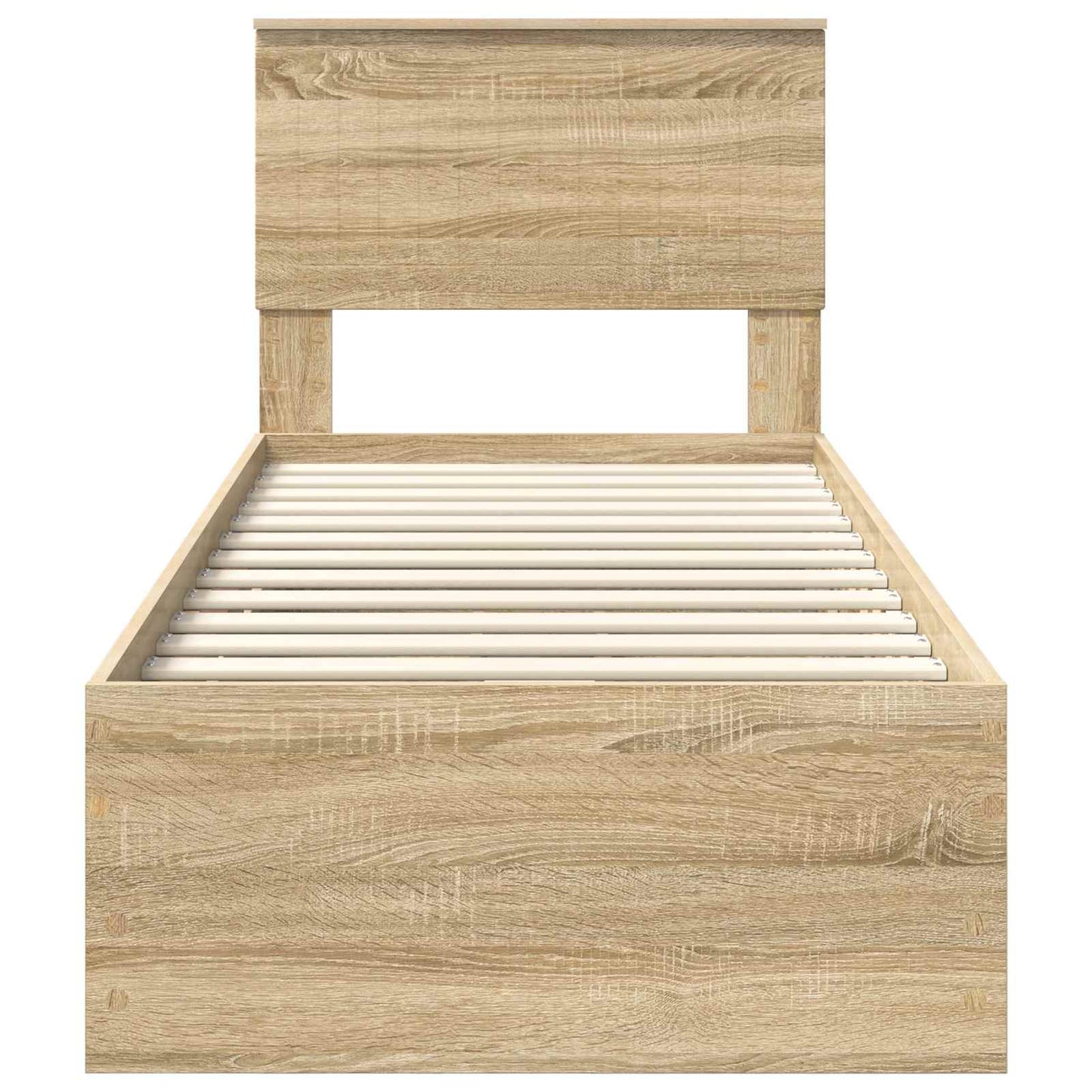 Struttura del letto con cassetto Rovere Sonoma 75 x 190 cm | homemem39