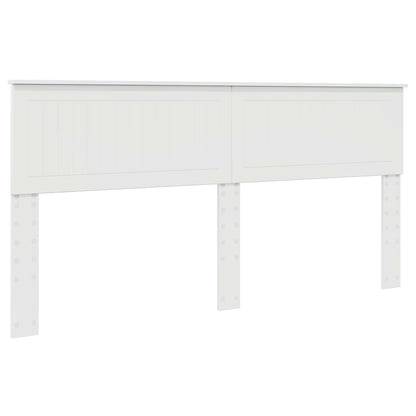 Letto con Contenitore Bianco 180 x 200 cm Legno multistrato | homemem39