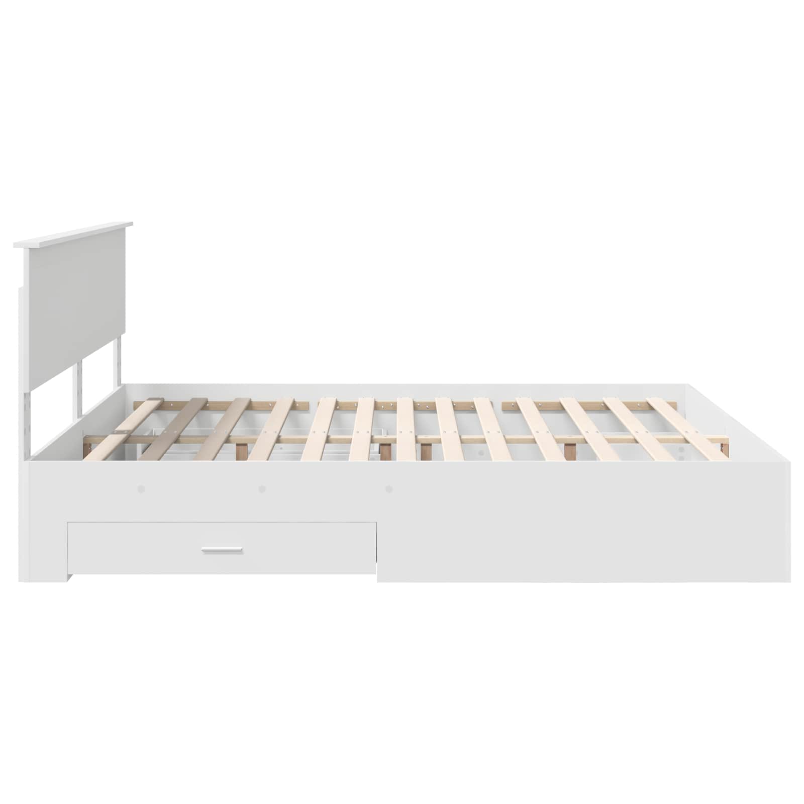Struttura del letto Bianco 180 x 200 cm Legno ingegnerizzato | homemem39