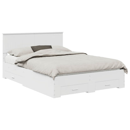 Struttura del letto Bianco 140 x 200 cm Legno ingegnerizzato | homemem39