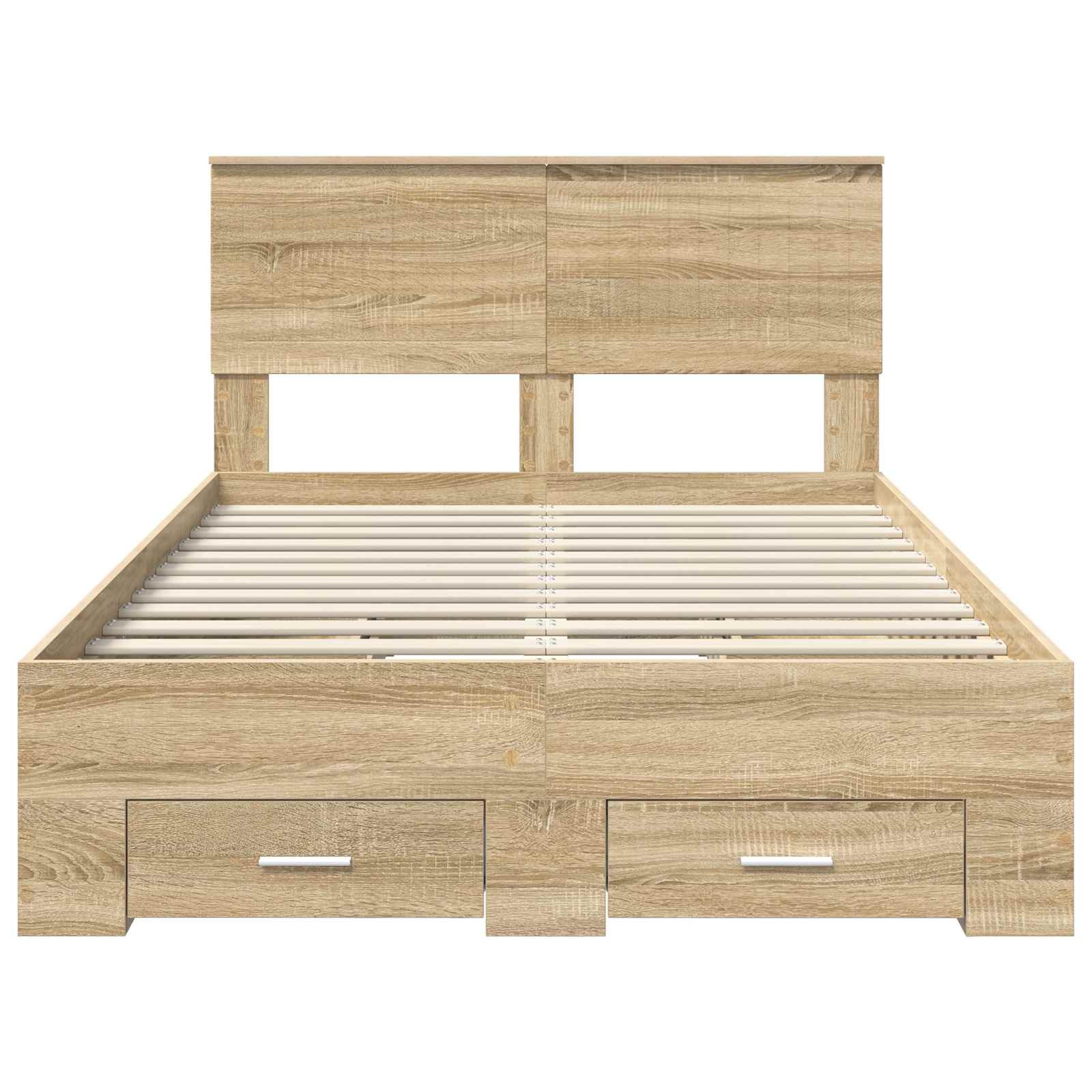 Struttura del letto con cassetto Rovere Sonoma 120 x 200 cm | homemem39