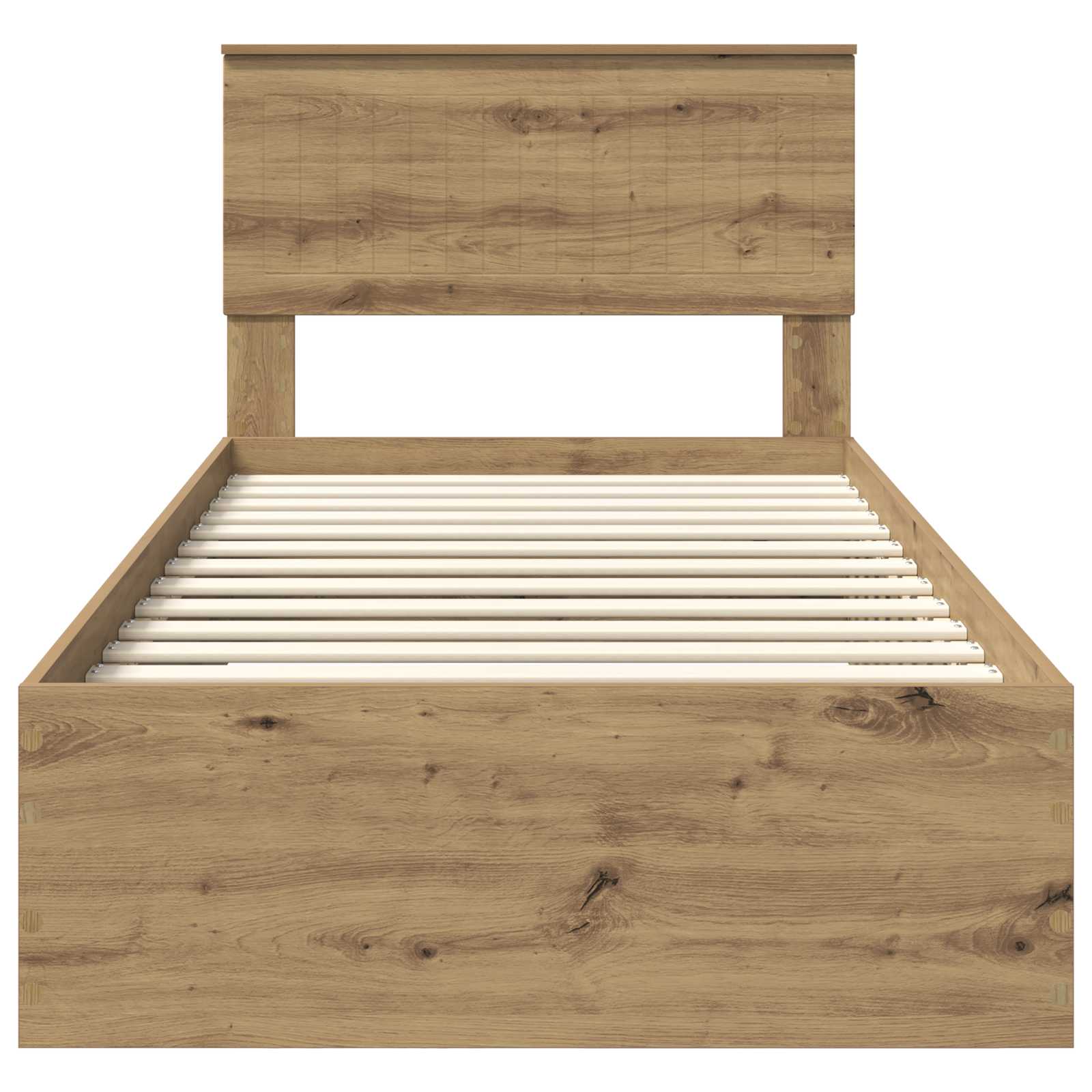 Struttura del letto con cassetto Rovere Artigianale 90 x 200 cm | homemem39