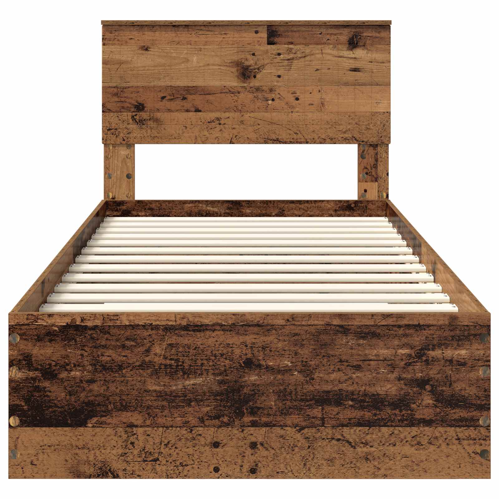 Struttura del letto con cassetto Legno antico 90 x 190 cm | homemem39