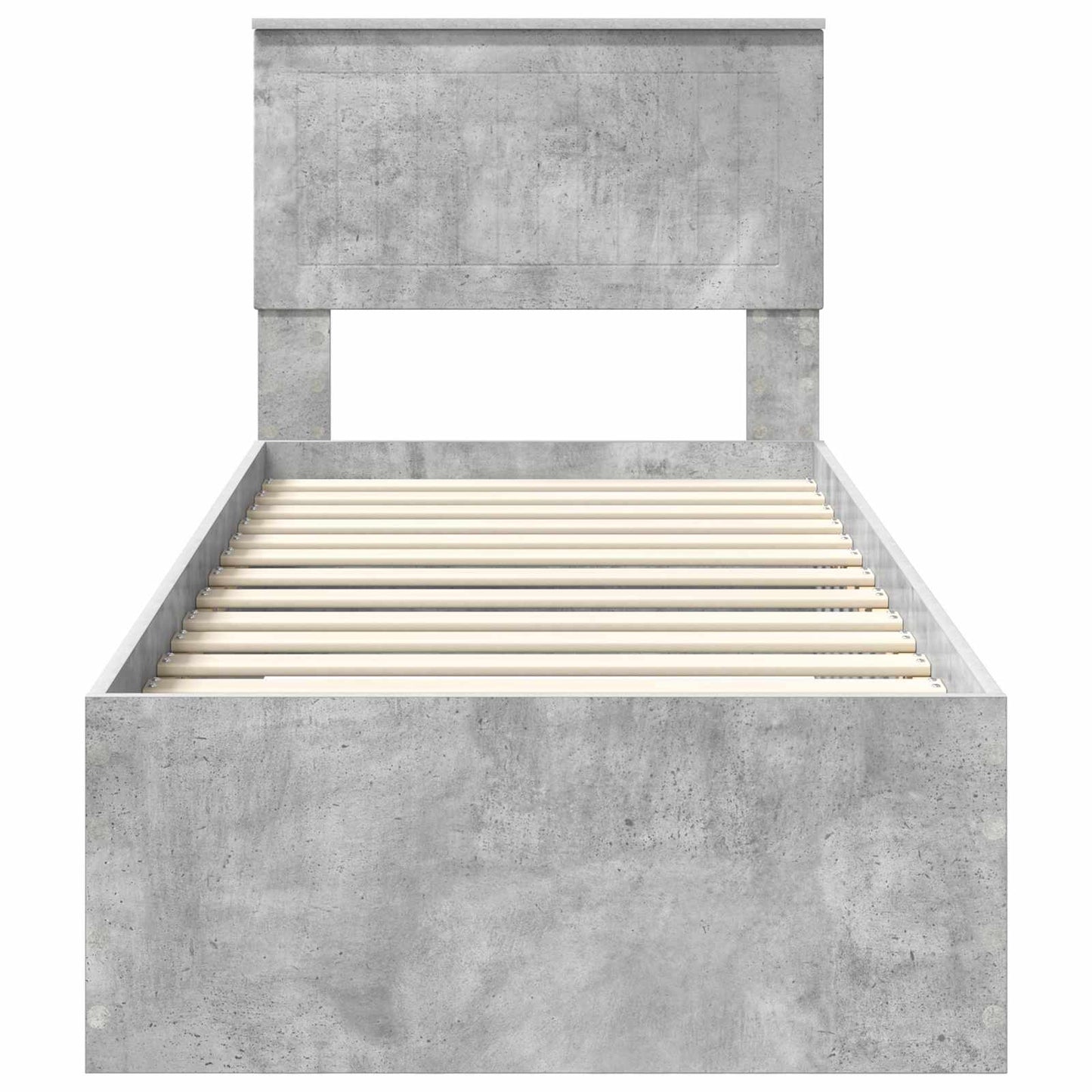 Struttura del letto Grigio Certo e Argento 70 x 190 cm | homemem39