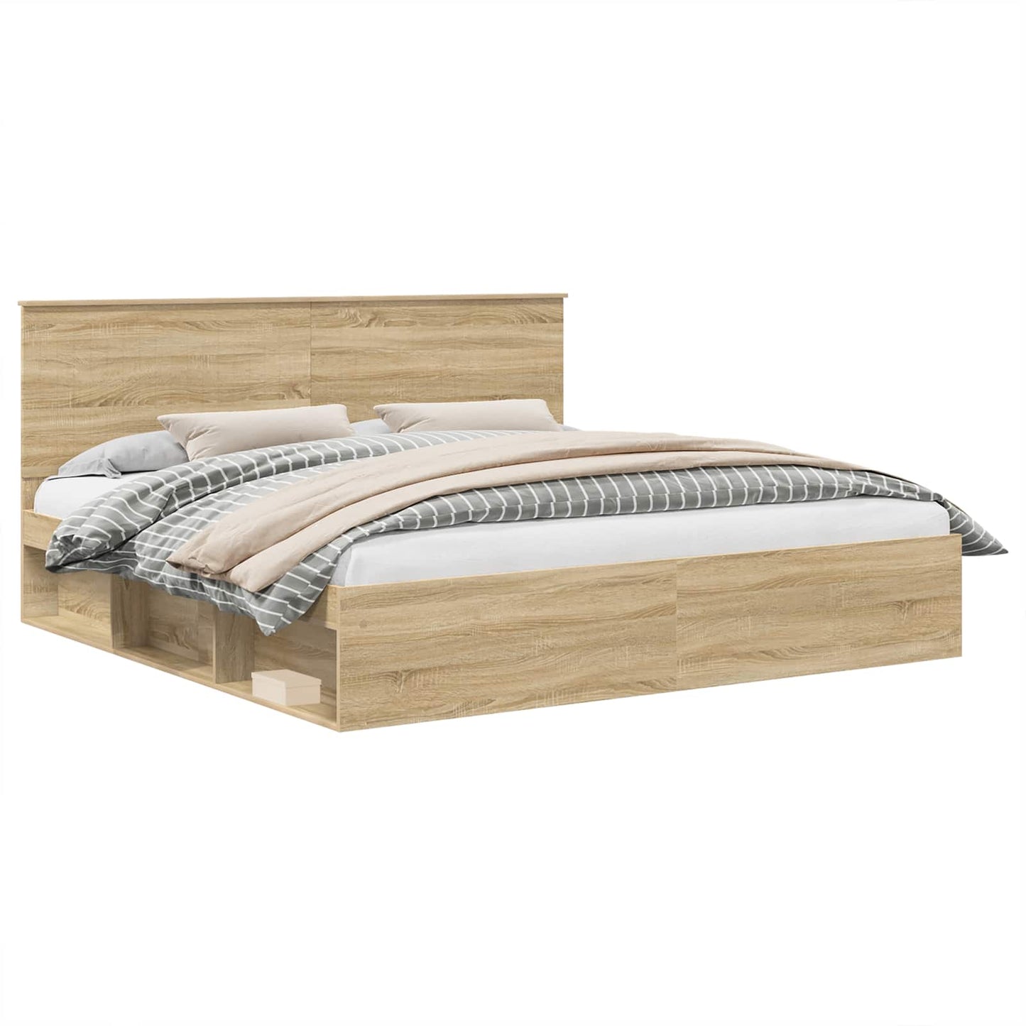 Struttura del letto Sonoma 200 x 200 cm Pino massello | homemem39