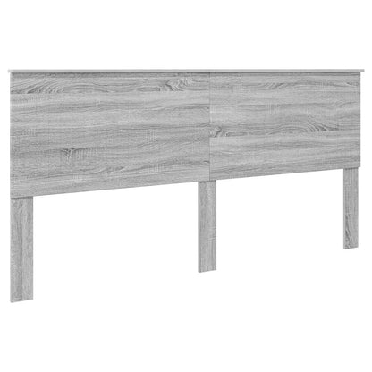 Struttura del letto Grigio Sonoma 200 x 200 cm Pino massello | homemem39
