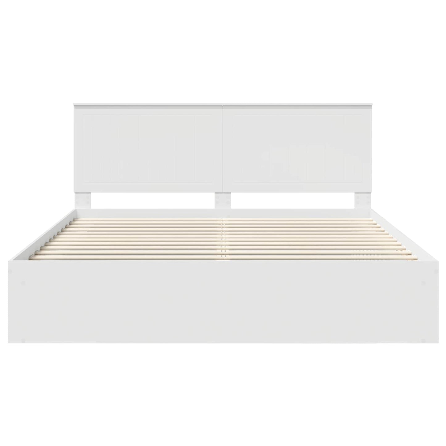 Struttura del letto Bianco 180 x 200 cm Pino massello | homemem39