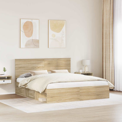 Struttura del letto Sonoma 180 x 200 cm Pino massello | homemem39