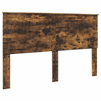 Struttura del letto Rovere fumé 160 x 200 cm Pino massello | homemem39