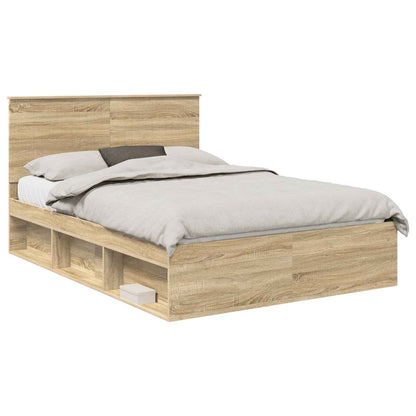 Struttura del letto Sonoma 140 x 190 cm Pino massello | homemem39