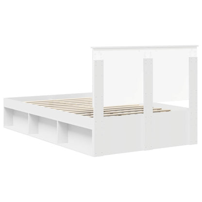 Struttura del letto Bianco 120 x 200 cm Pino massello | homemem39