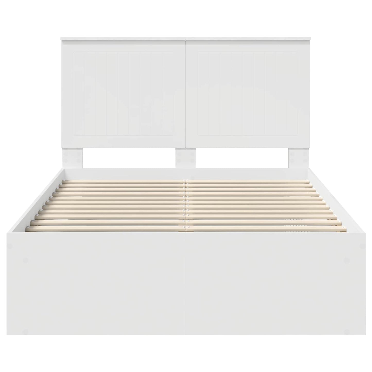 Struttura del letto Bianco 120 x 200 cm Pino massello | homemem39