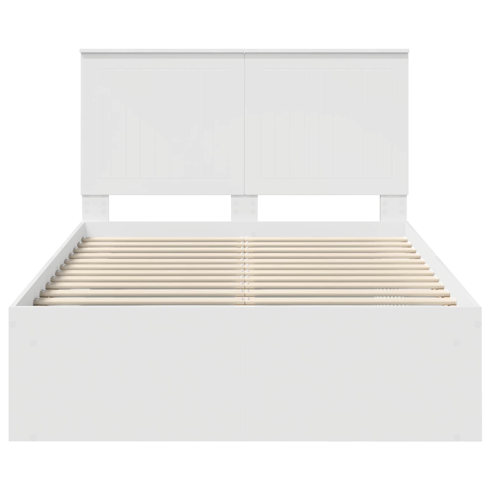 Struttura del letto Bianco 120 x 200 cm Pino massello | homemem39