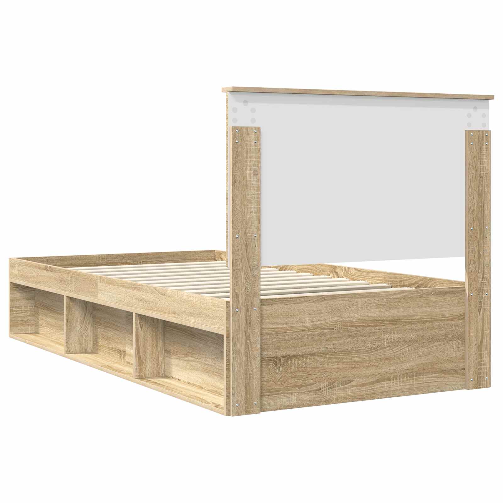 Struttura del letto Sonoma 100 x 200 cm Pino massello | homemem39