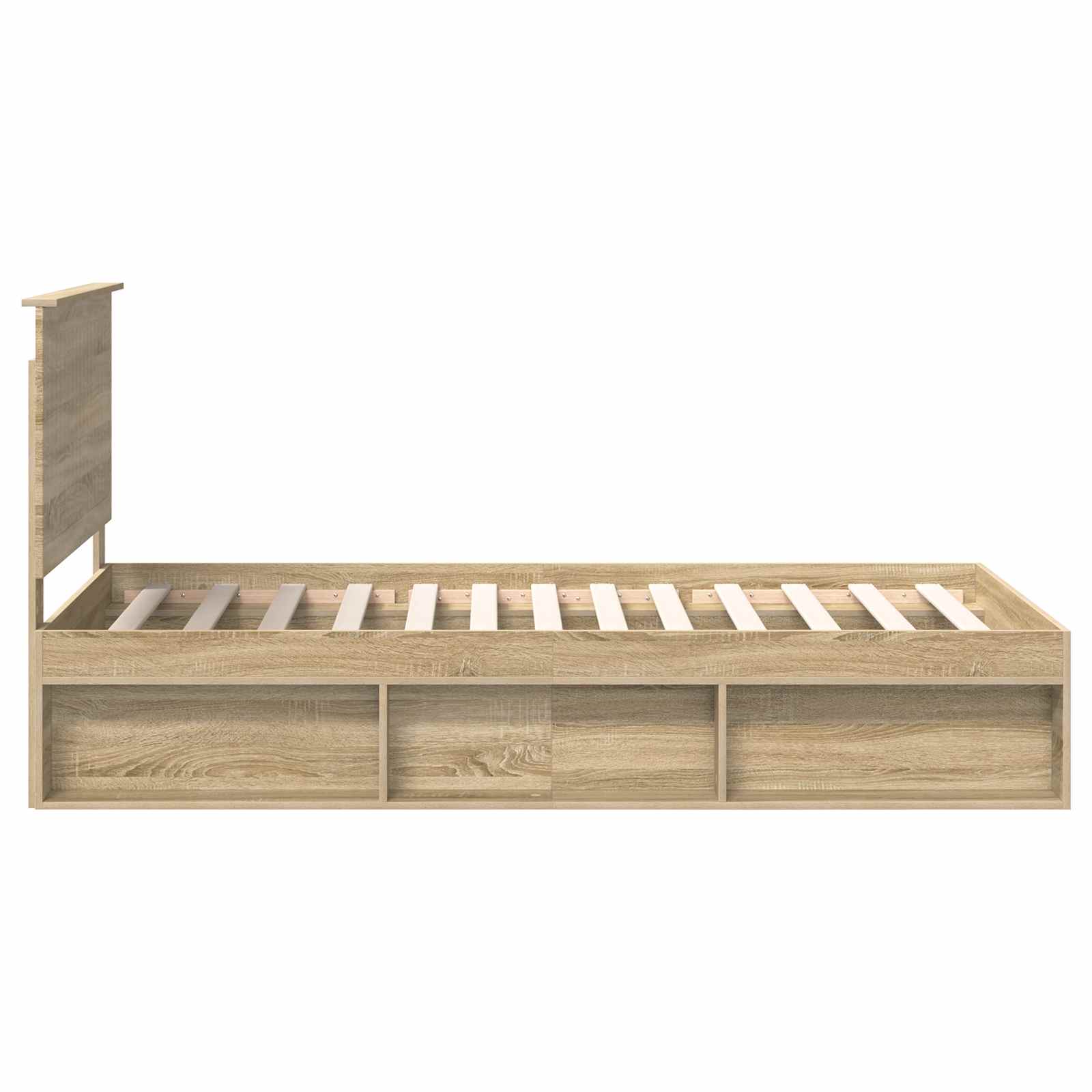 Struttura del letto Sonoma 100 x 200 cm Pino massello | homemem39