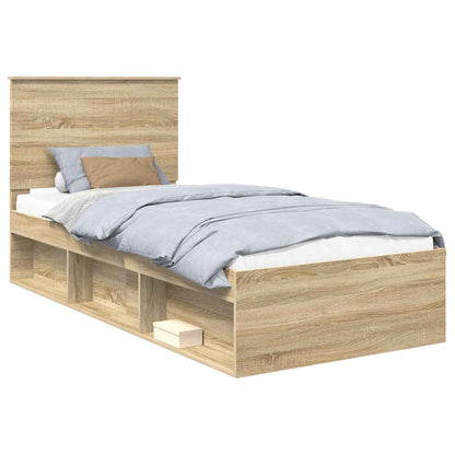 Struttura del letto Sonoma 90 x 190 cm Pino massello | homemem39
