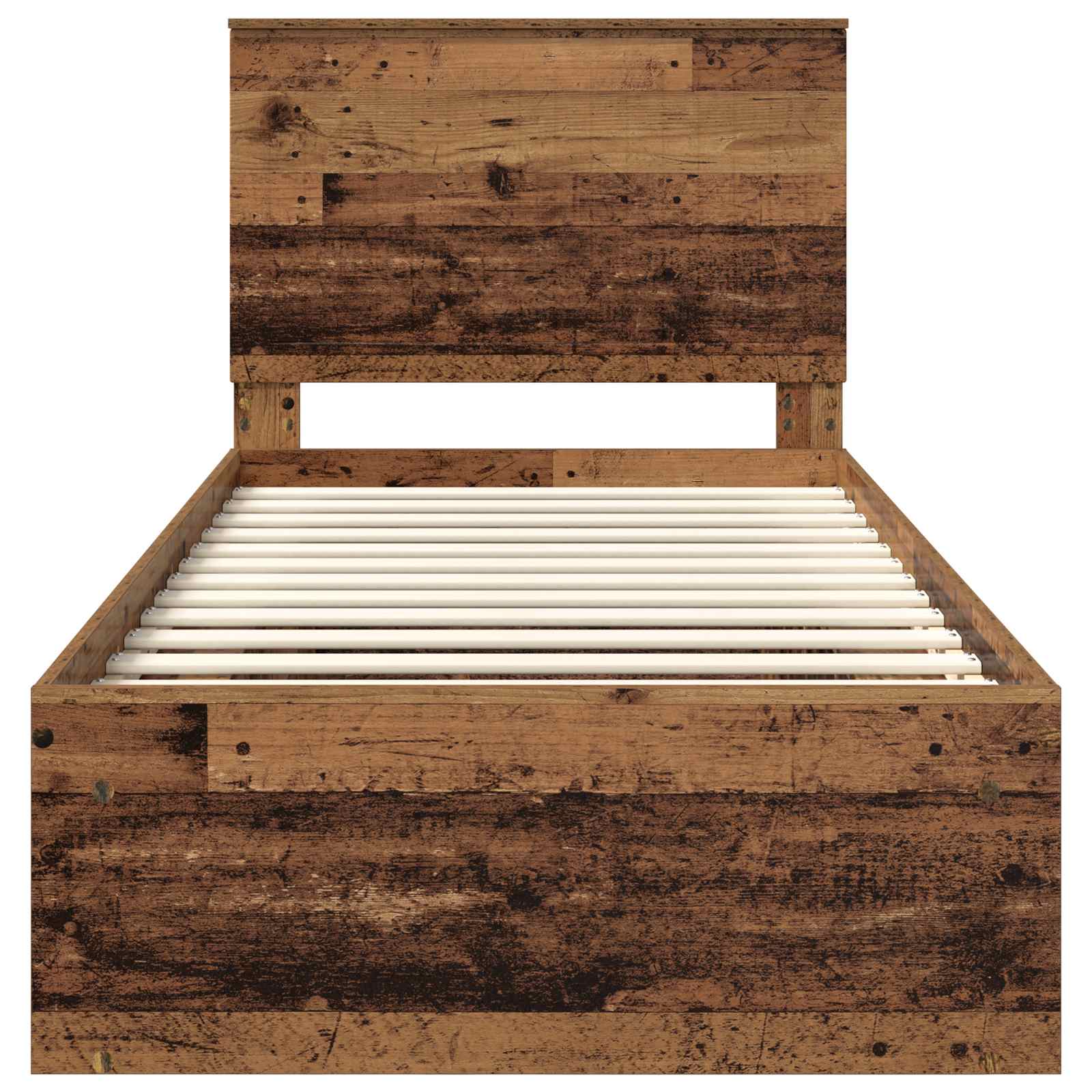 Struttura del letto Legno vecchio 90 x 190 cm Pino massello | homemem39