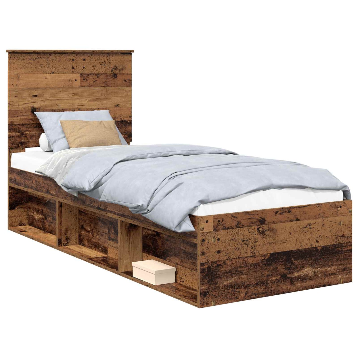 Struttura del letto Legno vecchio 75 x 190 cm Pino massello | homemem39
