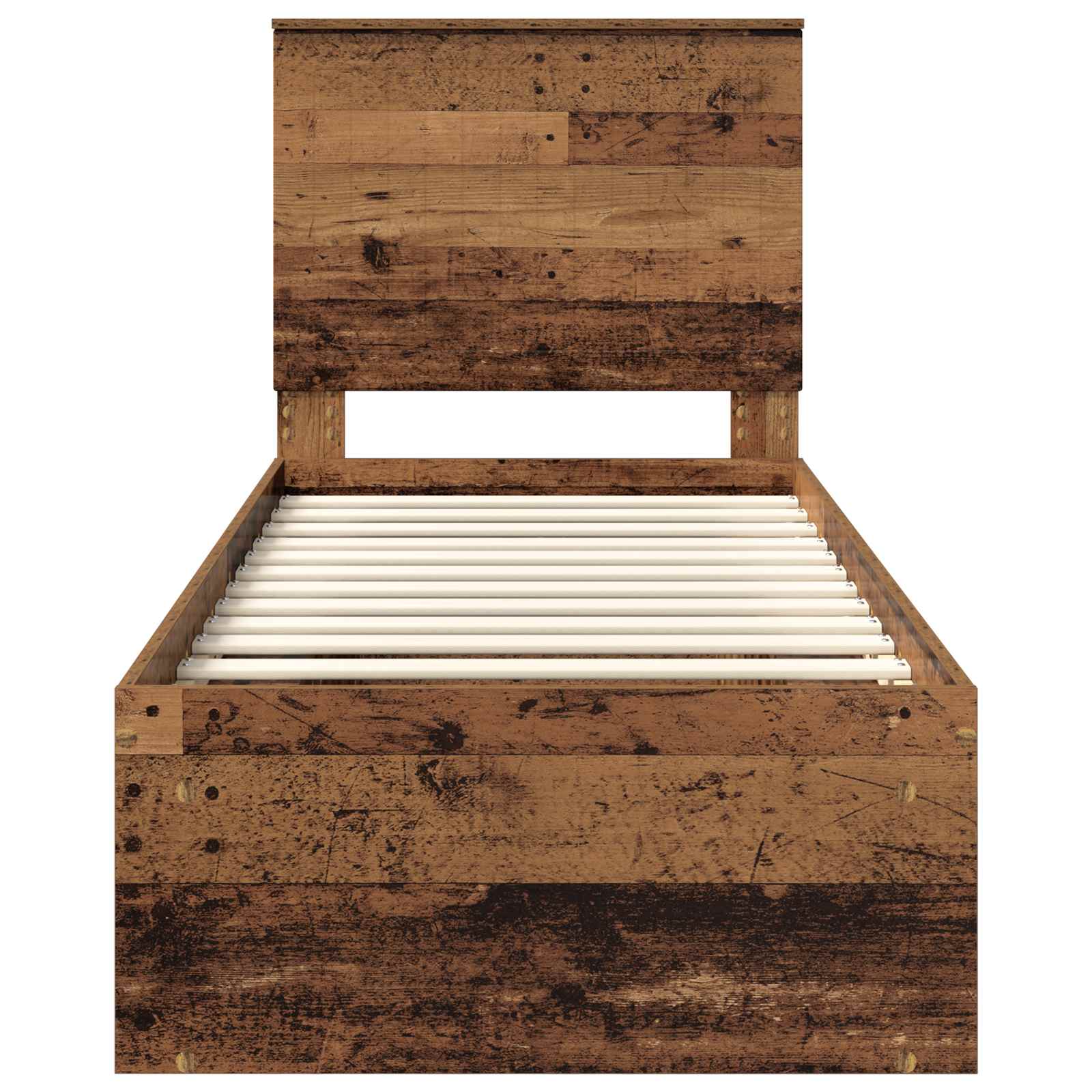 Struttura del letto Legno vecchio 75 x 190 cm Pino massello | homemem39