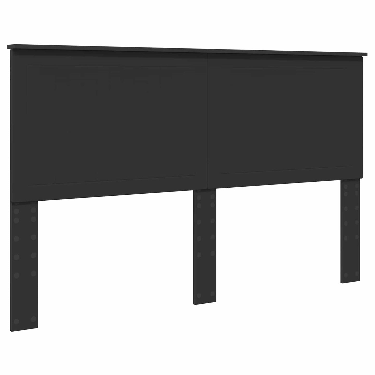 Struttura del letto Nero 160 x 200 cm Legno Ingegnerizzato | homemem39