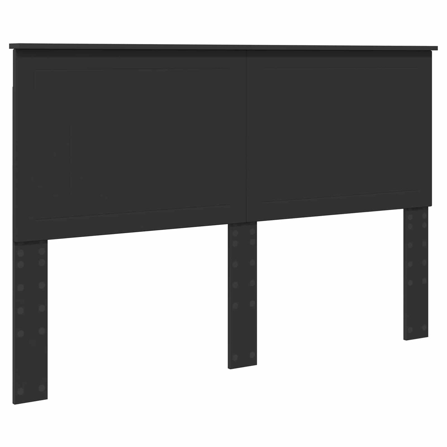 Struttura del letto Nero 150 x 200 cm Legno Ingegnerizzato | homemem39