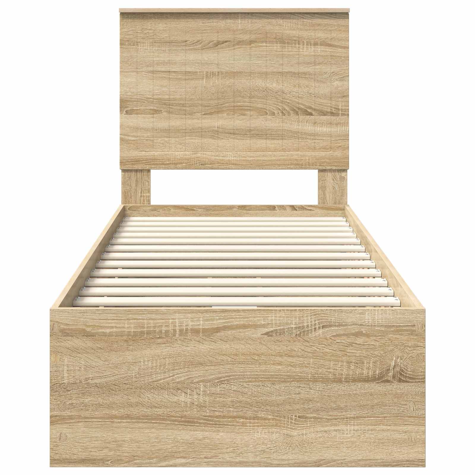 Struttura del letto con cassetto Rovere Sonoma 75 x 190 cm | homemem39
