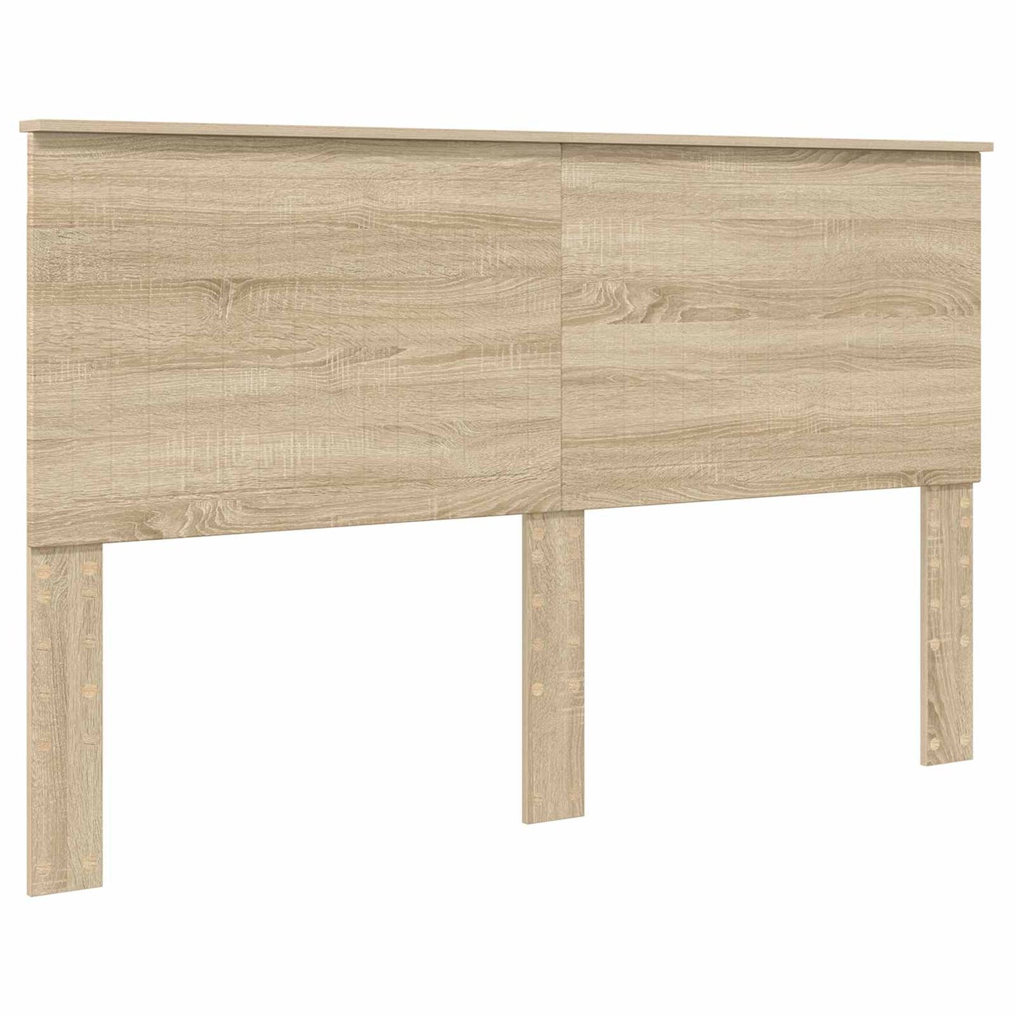 Letto con Contenitore con testiera Rovere Sonoma 160 x 200 cm | homemem39