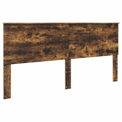 Struttura del letto Rovere fumé 200 x 200 cm Legno multistrato | homemem39