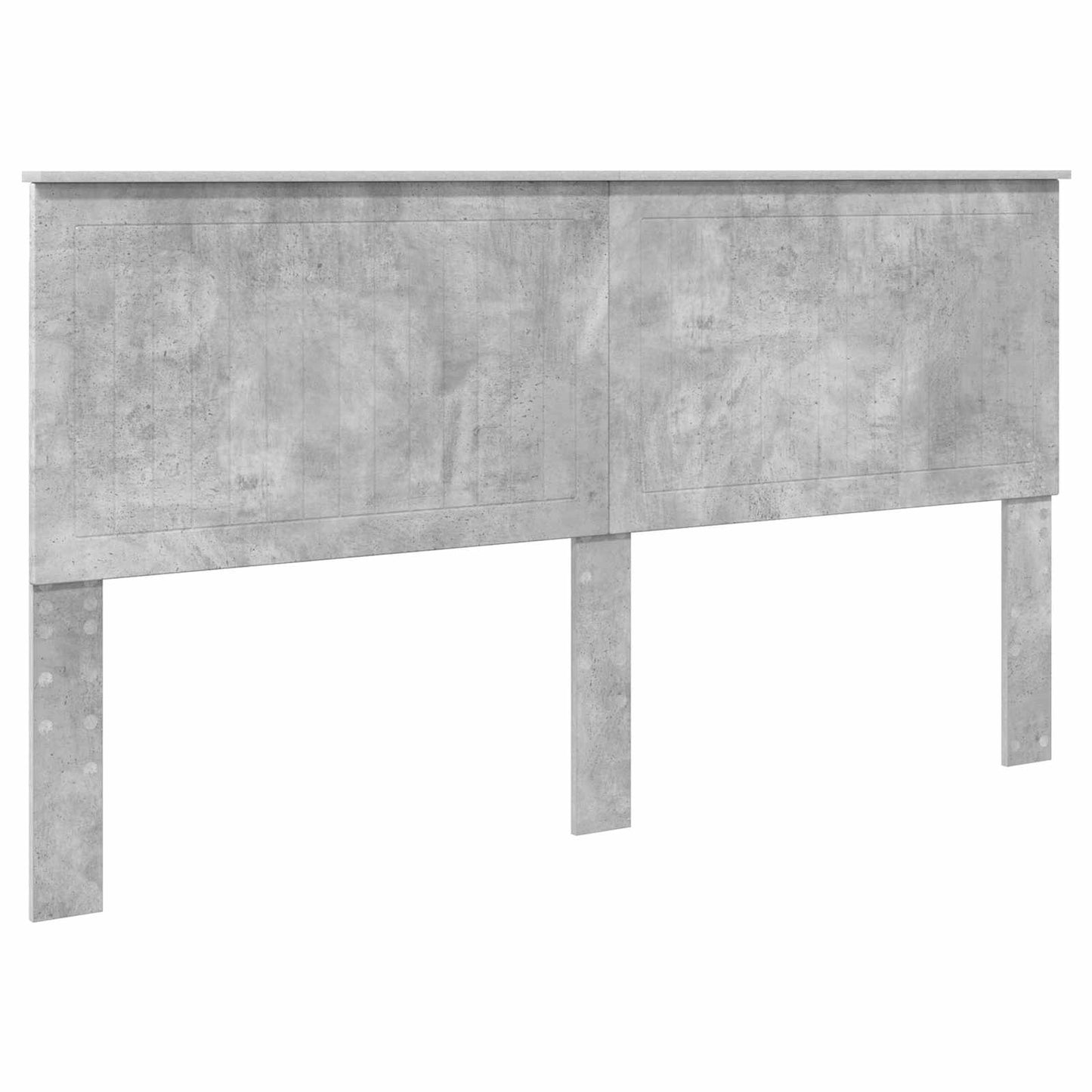 Struttura del letto con testiera Grigio cemento 180 x 200 cm | homemem39