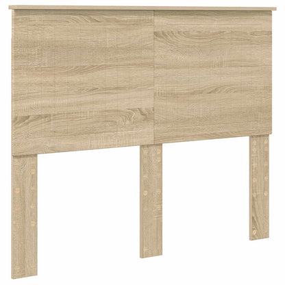 Struttura del letto con testiera Rovere Sonoma 120 x 200 cm | homemem39