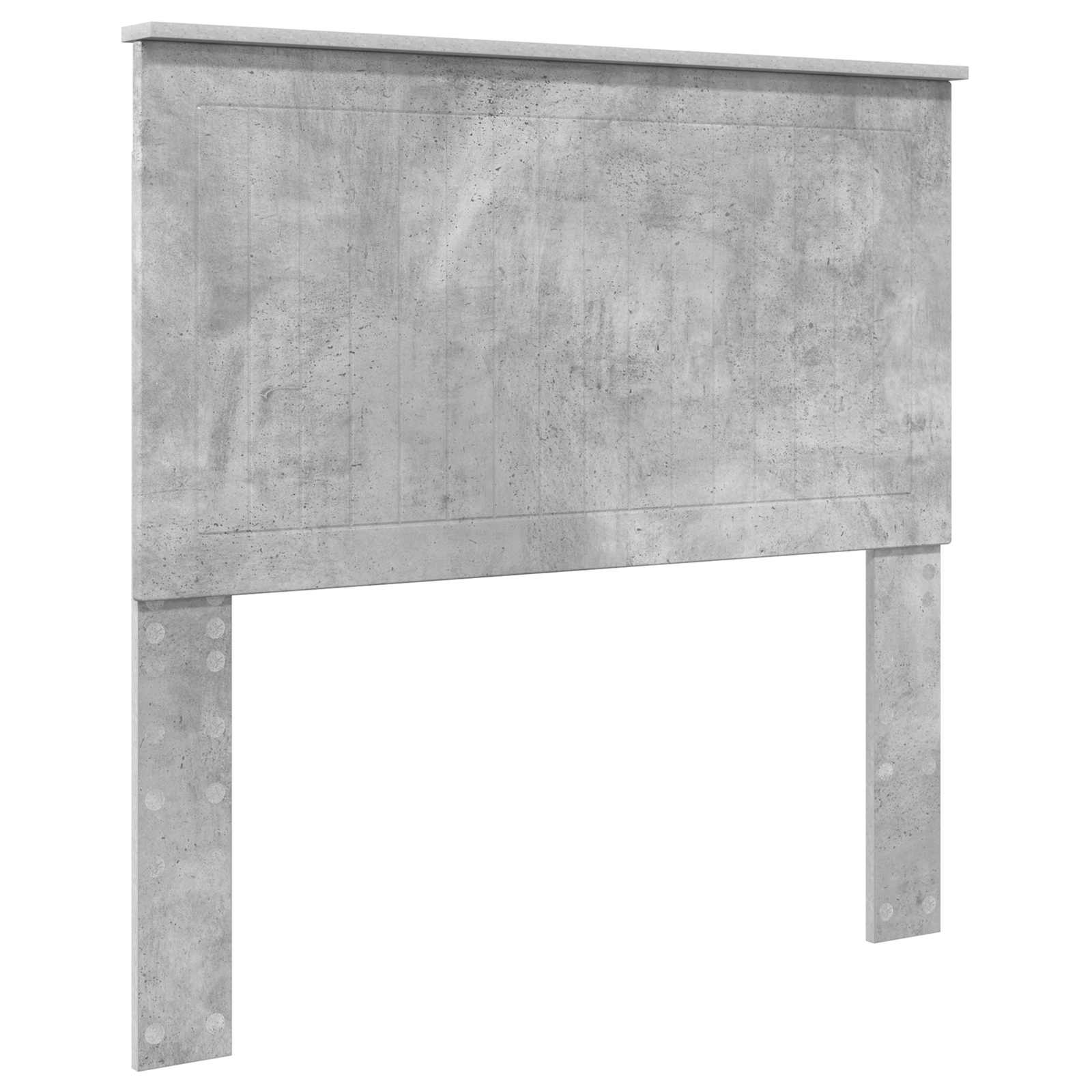 Struttura del letto con testiera Grigio cemento 100 x 200 cm | homemem39