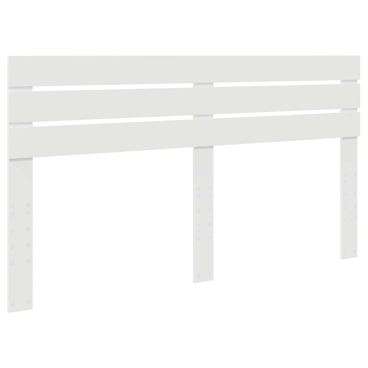 Struttura del letto Bianco 200 x 200 cm Legno Ingegnerizzato | homemem39