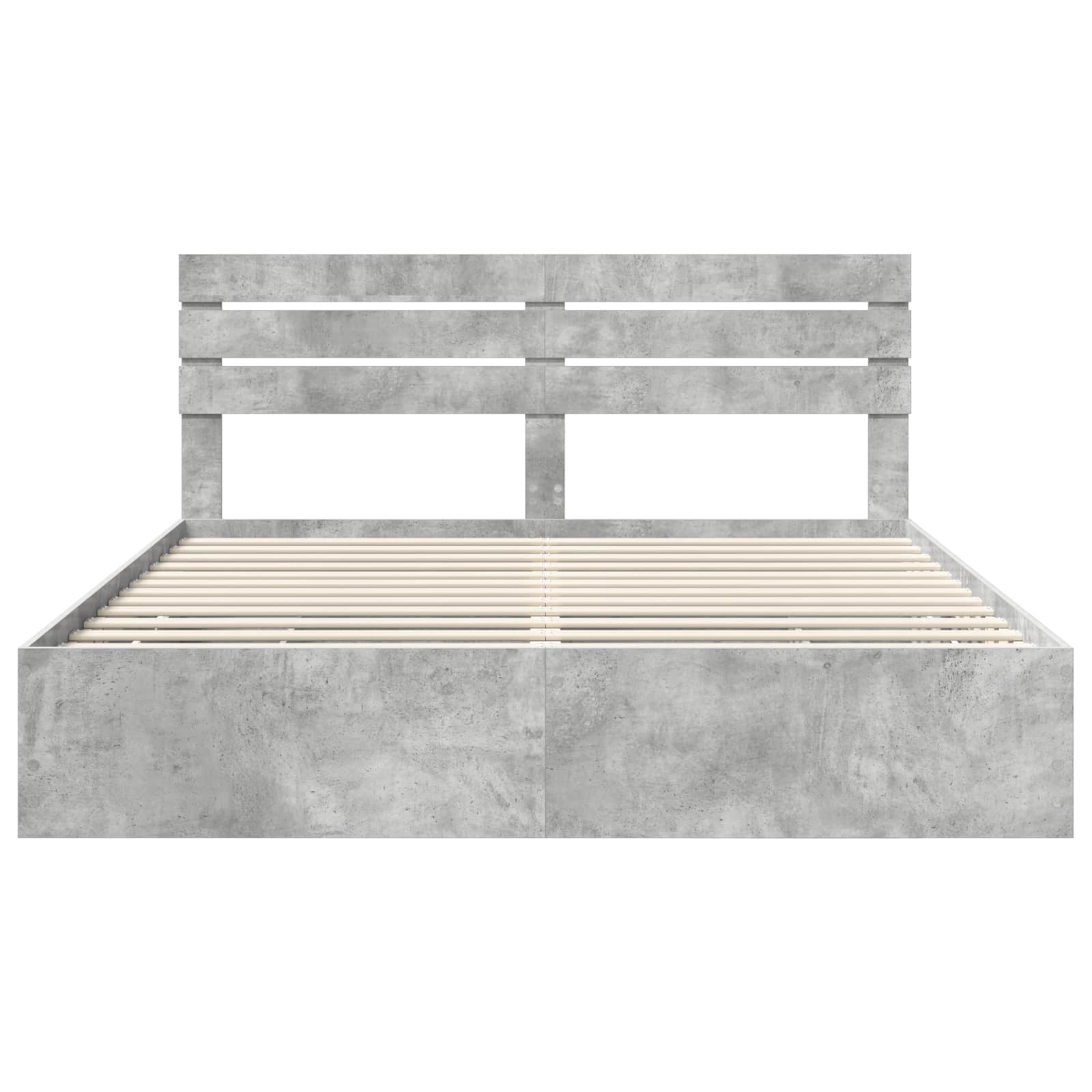 Struttura del letto con cassetto Grigio cemento 180 x 200 cm | homemem39
