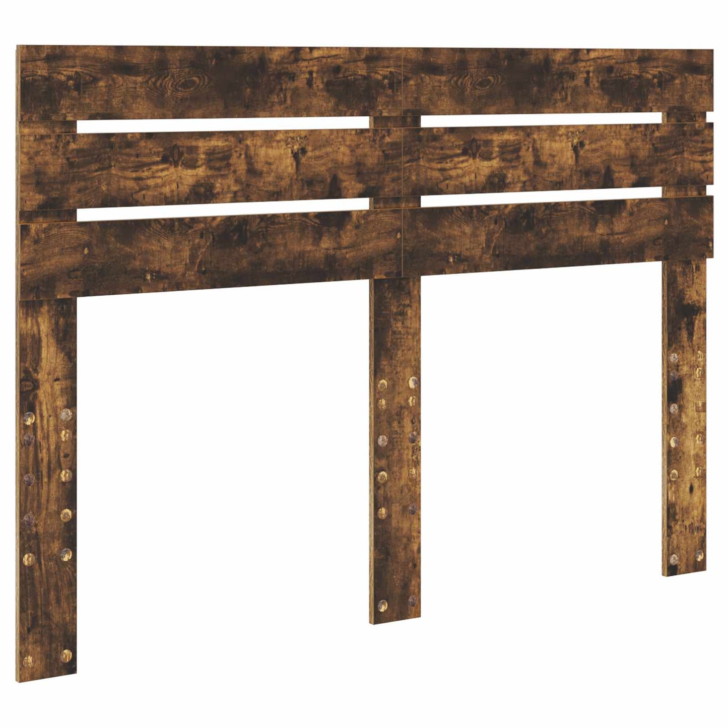 Struttura del letto con cassetto Rovere fumé 140 x 190 cm