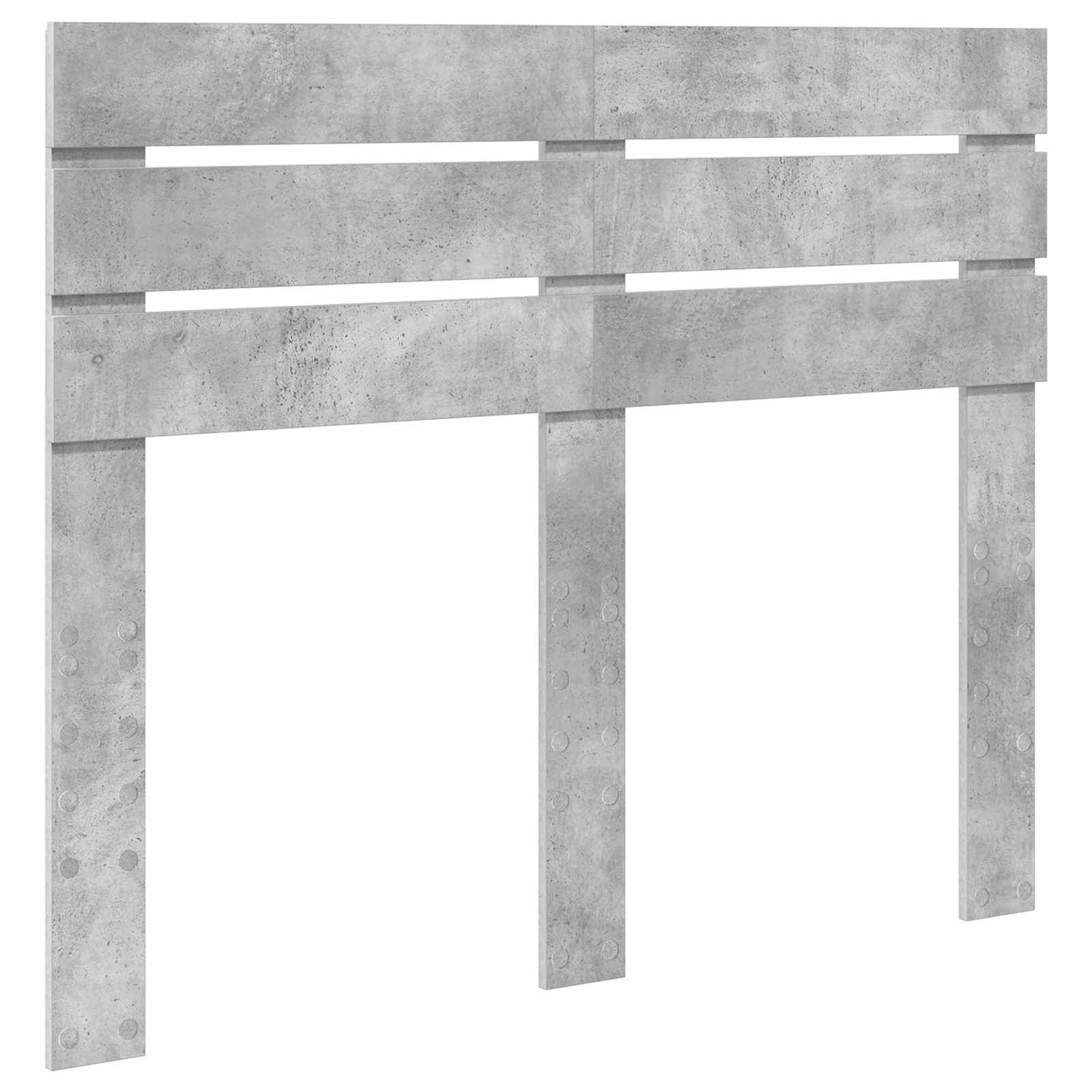 Struttura del letto con cassetto Grigio cemento 135 x 190 cm | homemem39