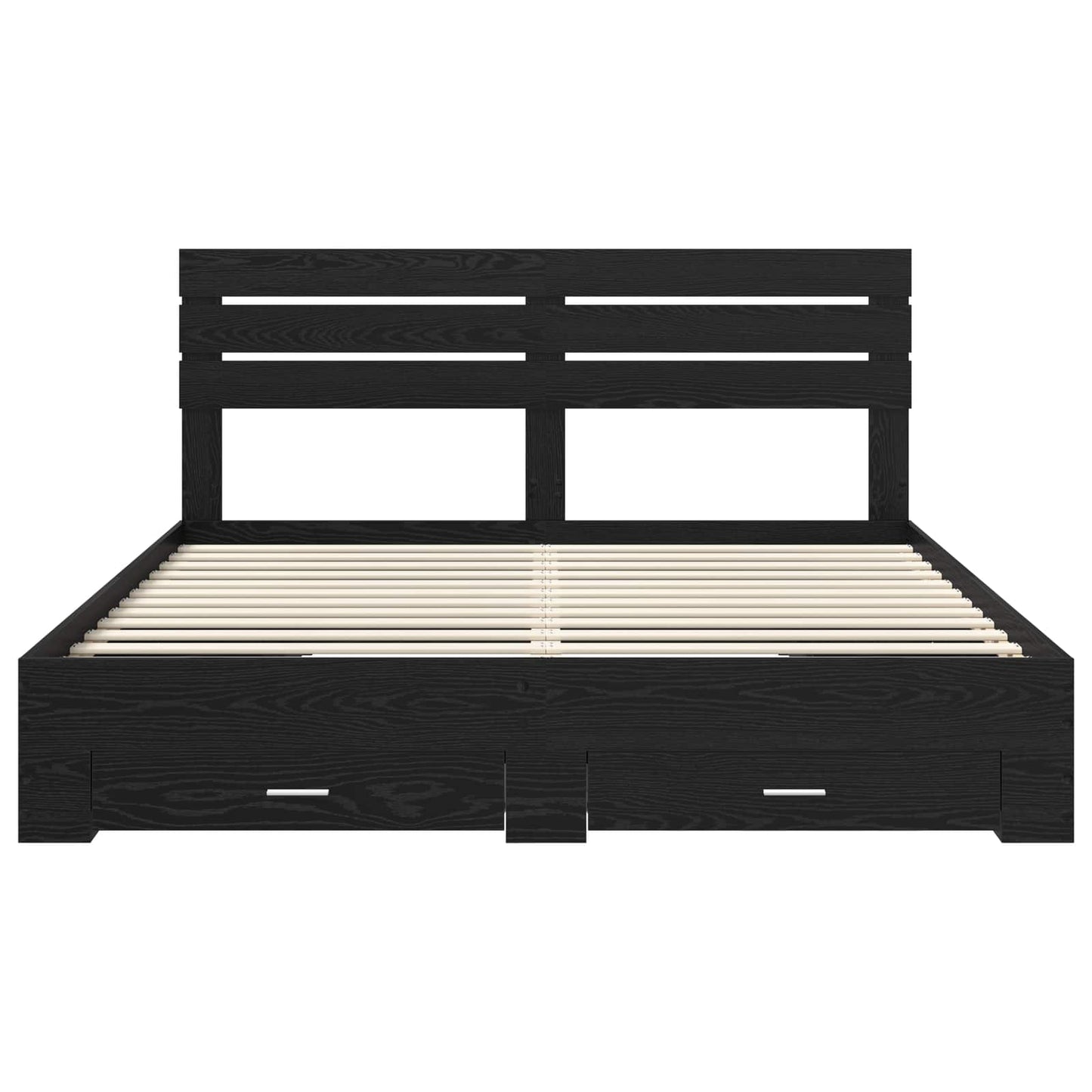 Struttura del letto con cassetto con testiera Legno multistrato | homemem39