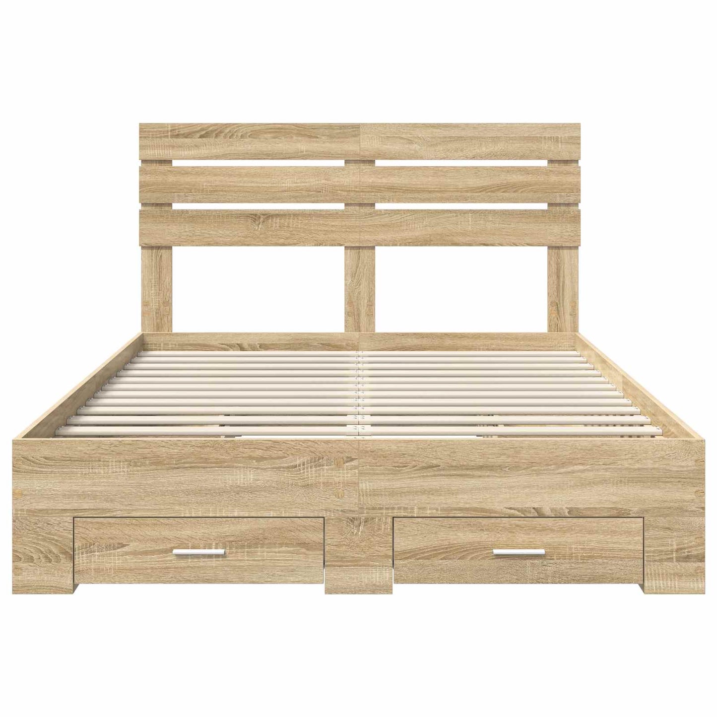 Struttura del letto con cassetto con testiera Legno multistrato | homemem39