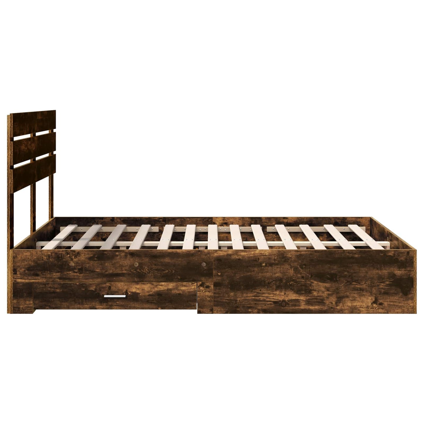 Struttura del letto con cassetto con testiera Legno multistrato | homemem39