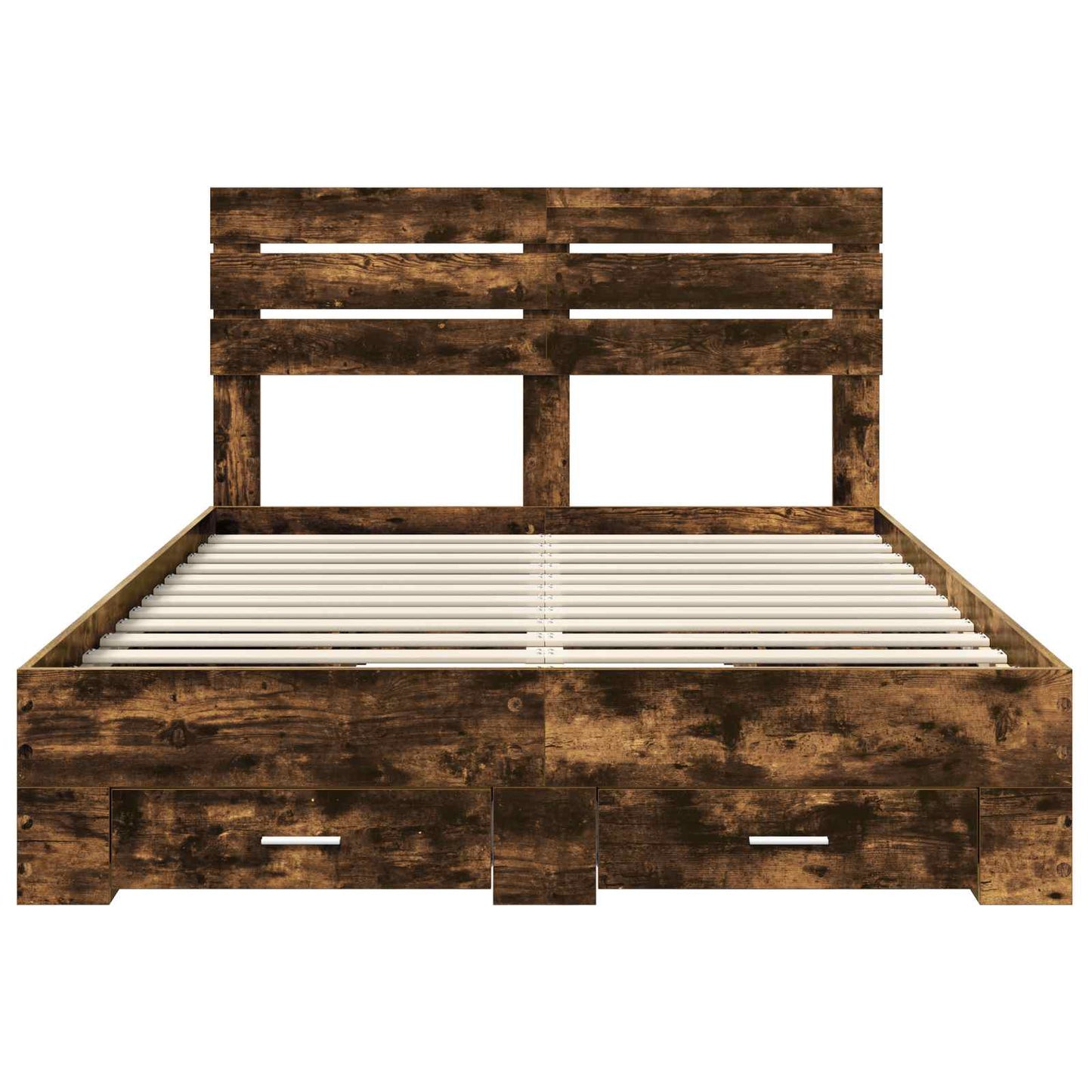 Struttura del letto con cassetto con testiera Legno multistrato | homemem39