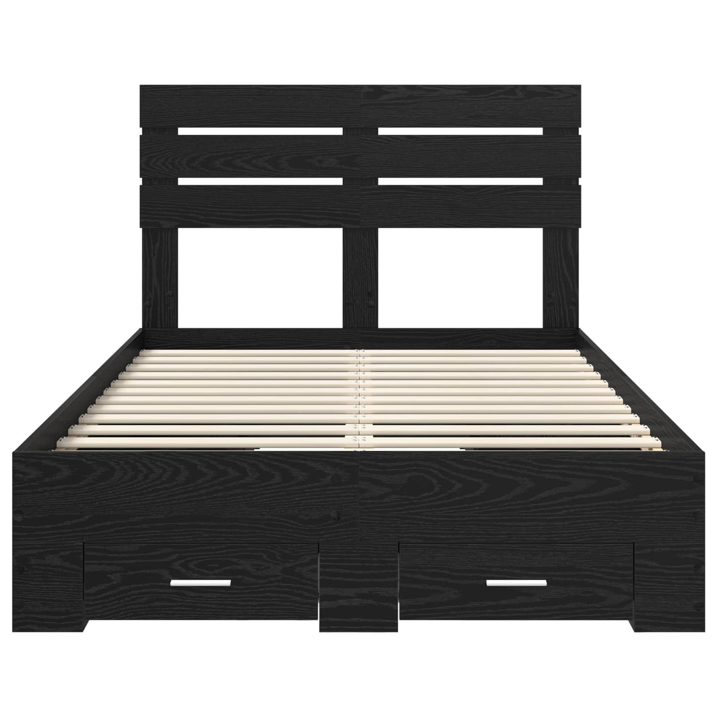 Struttura del letto con cassetto con testiera Legno multistrato | homemem39