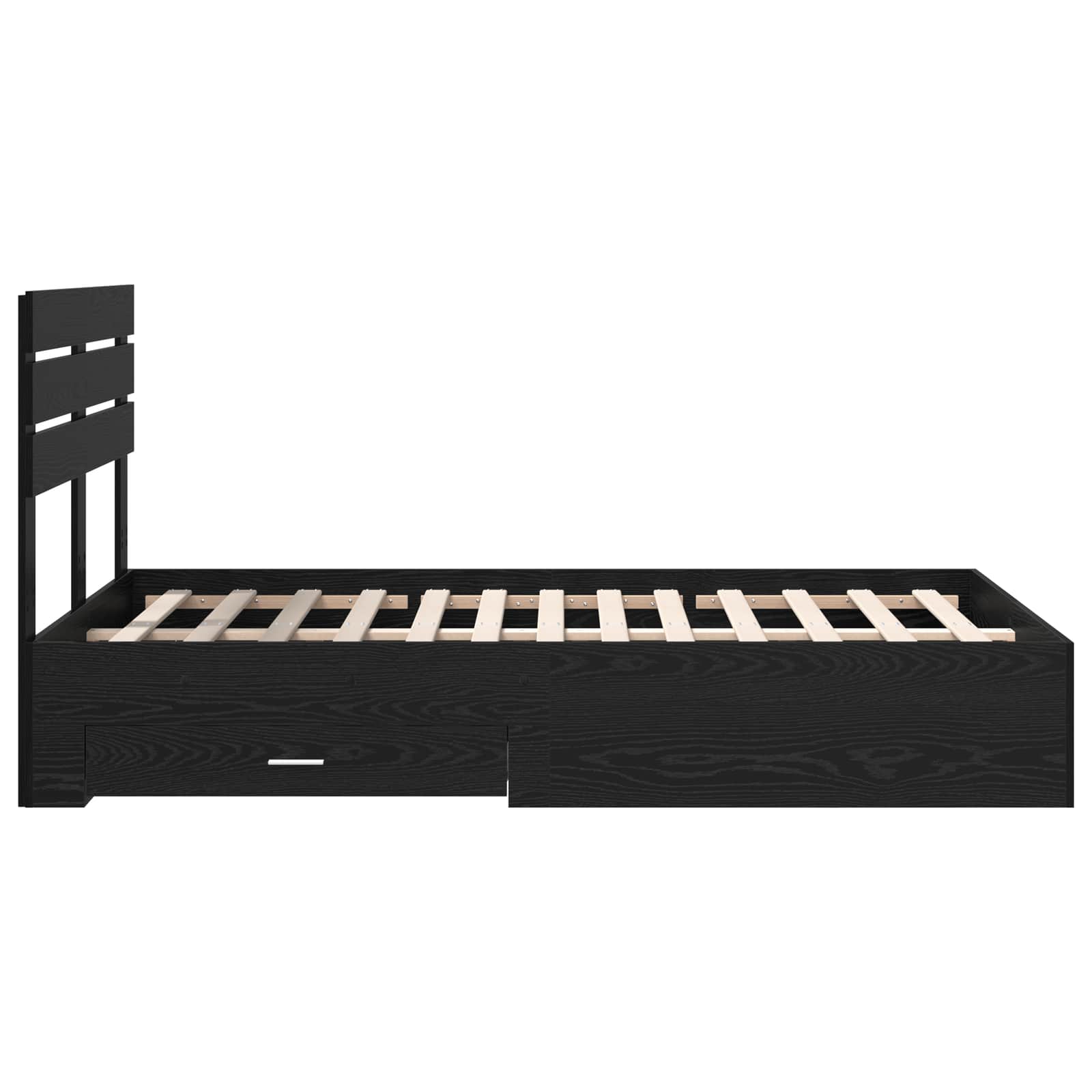 Struttura del letto con cassetto con testiera Legno multistrato | homemem39