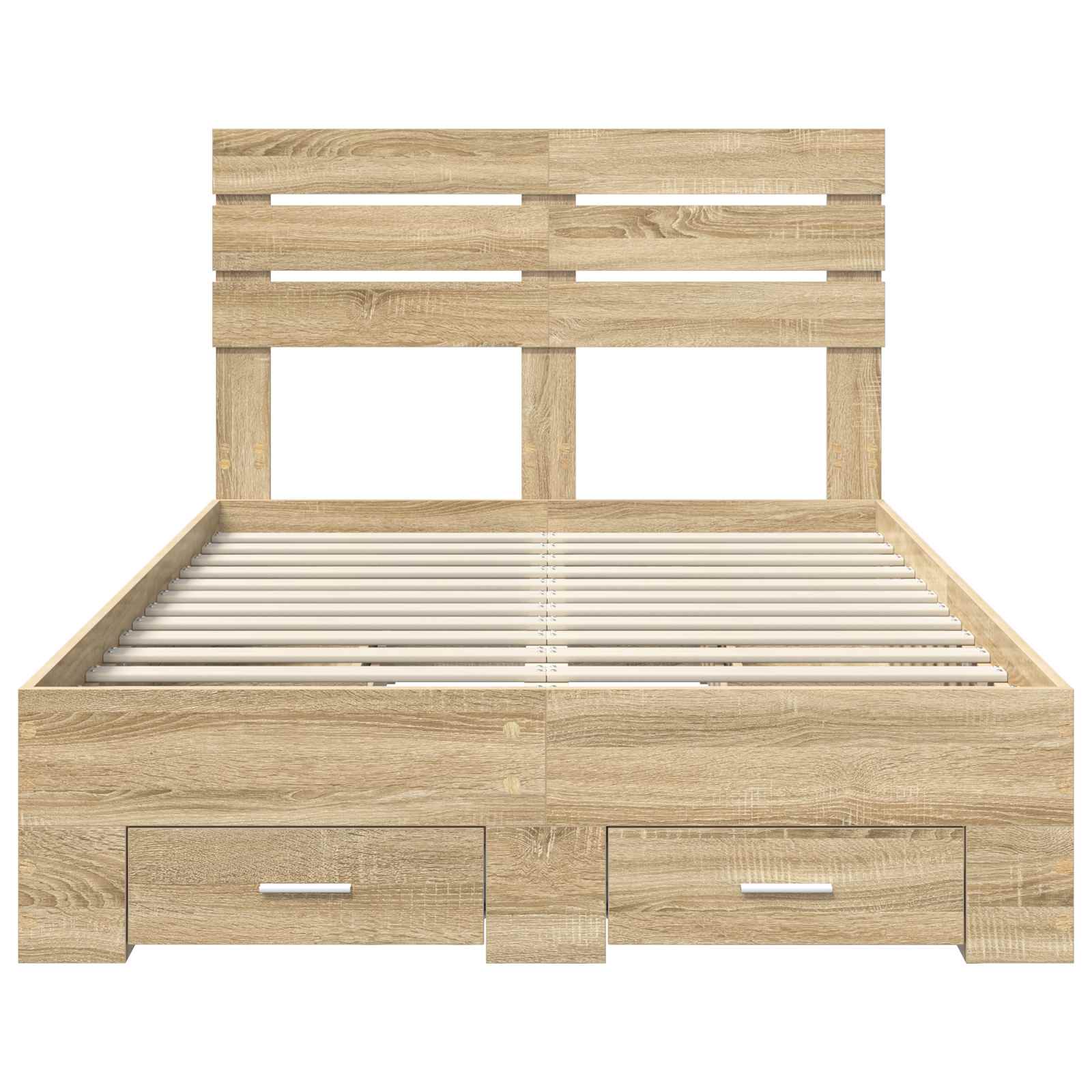 Struttura del letto con cassetto con testiera Legno multistrato | homemem39