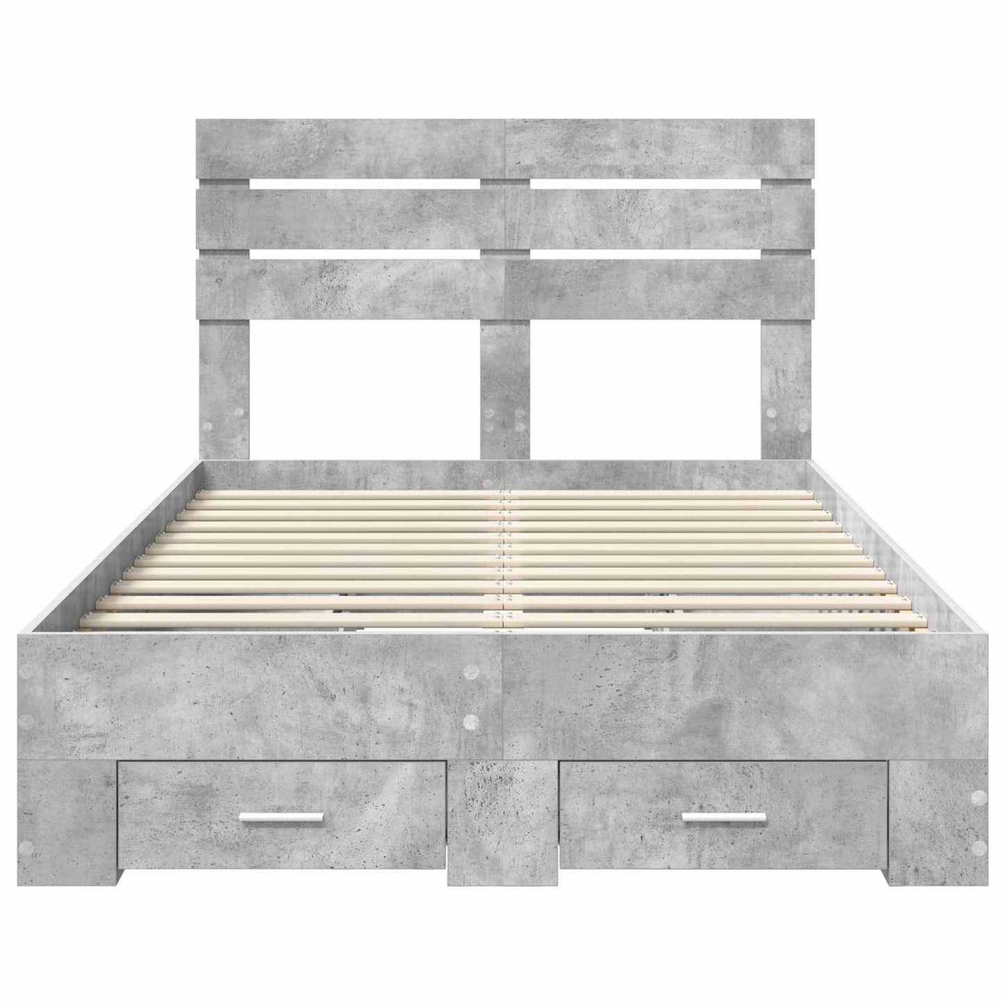 Struttura del letto con cassetto con testiera Legno multistrato | homemem39