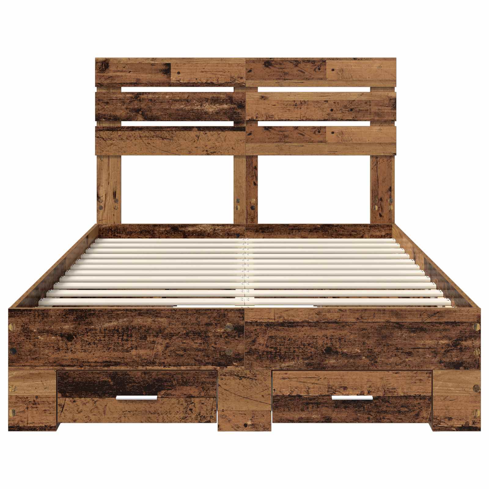 Struttura del letto con cassetto con testiera Legno multistrato | homemem39