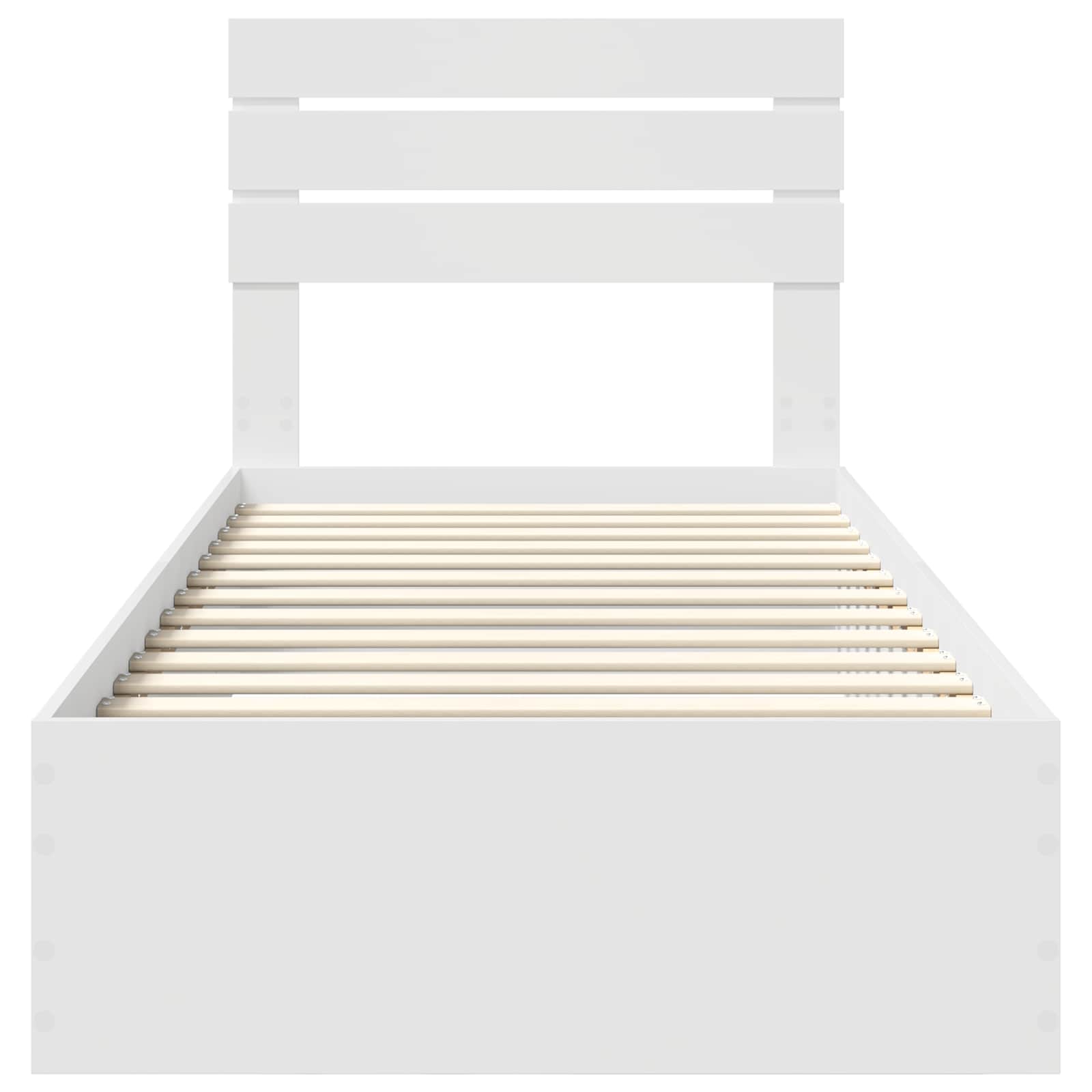 Struttura del letto con cassetto con testiera Legno multistrato | homemem39