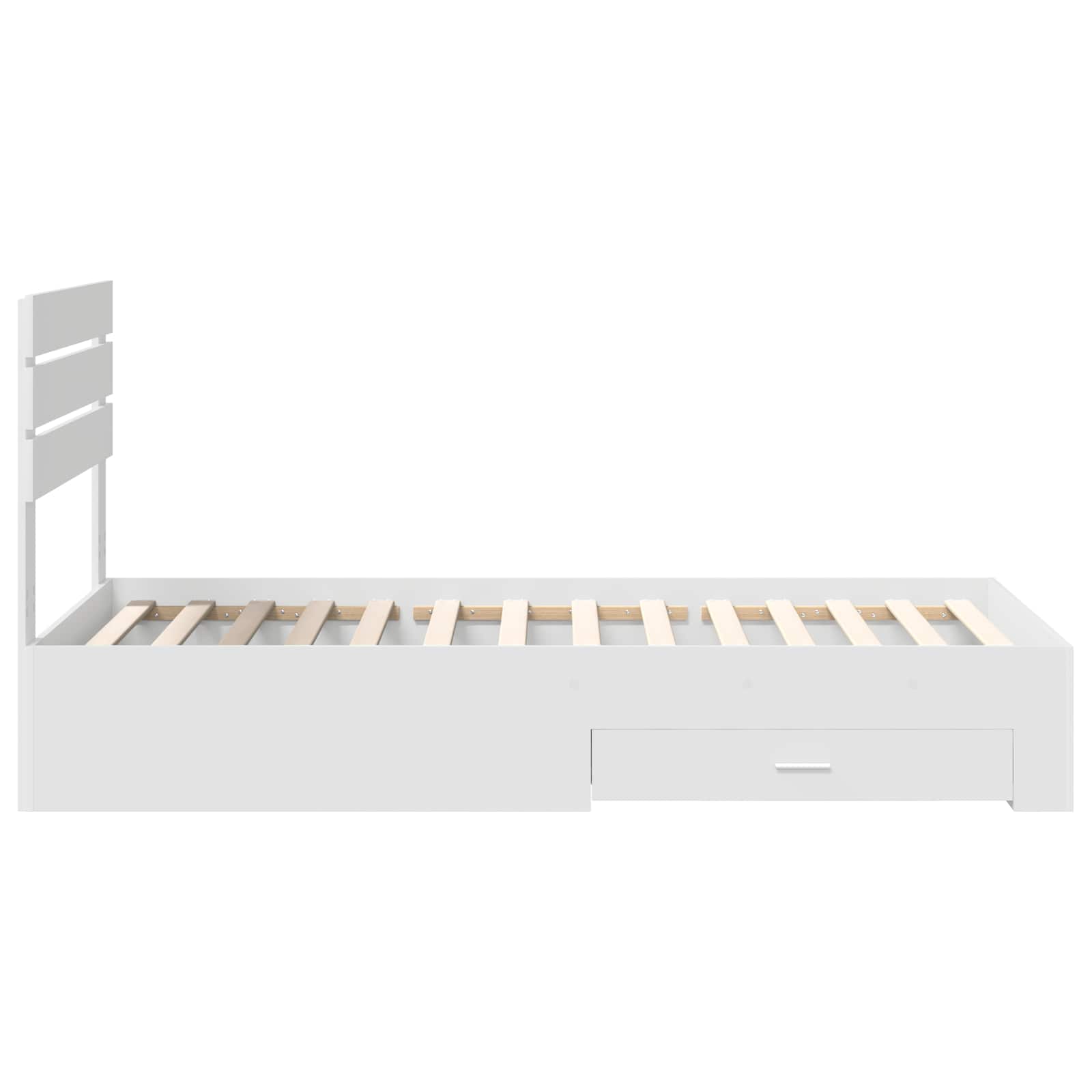 Struttura del letto con cassetto con testiera Legno multistrato | homemem39