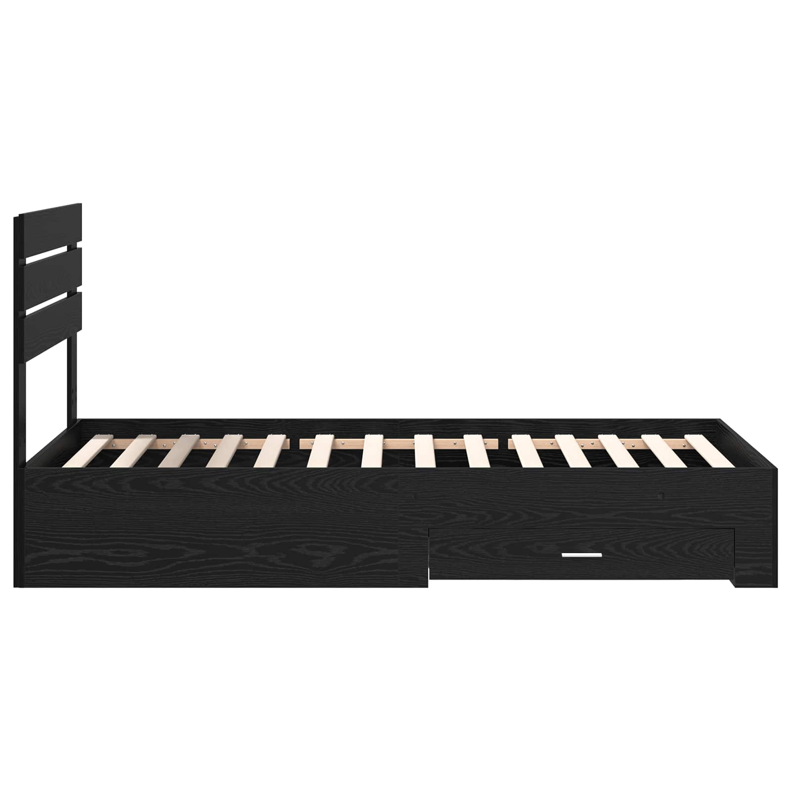 Struttura del letto con cassetto con testiera Legno multistrato | homemem39