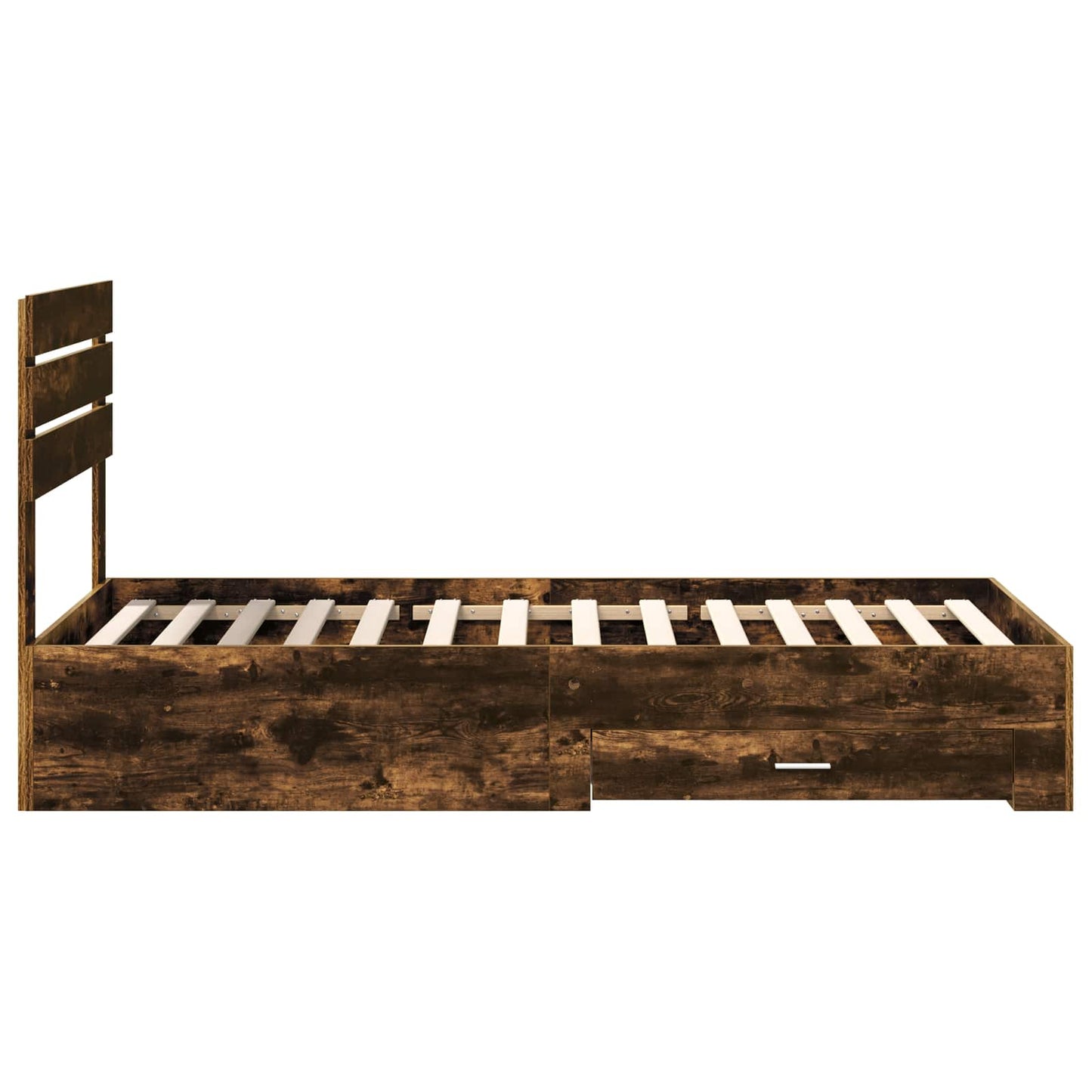 Struttura del letto con cassetto con testiera Legno multistrato | homemem39